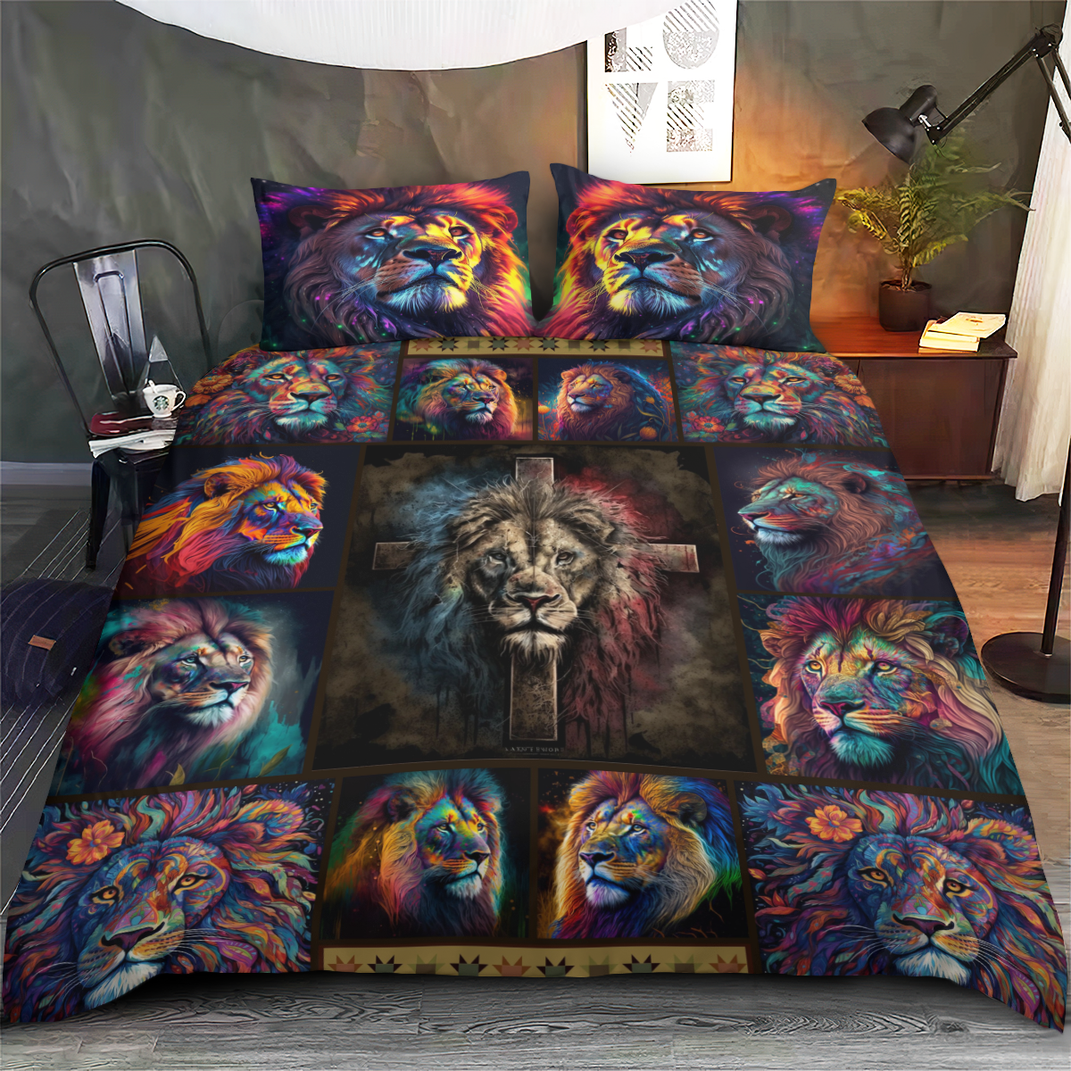 Lion Bedding Set