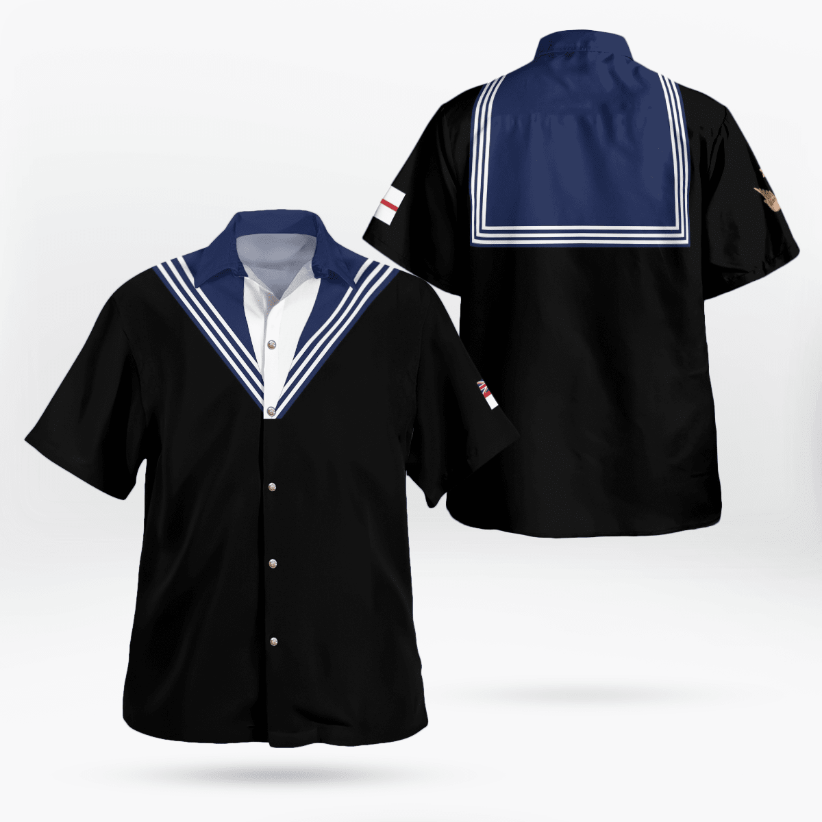Royal Navy Submarine Service Uniform Hawaiian Shirt DLTT2505PD04
