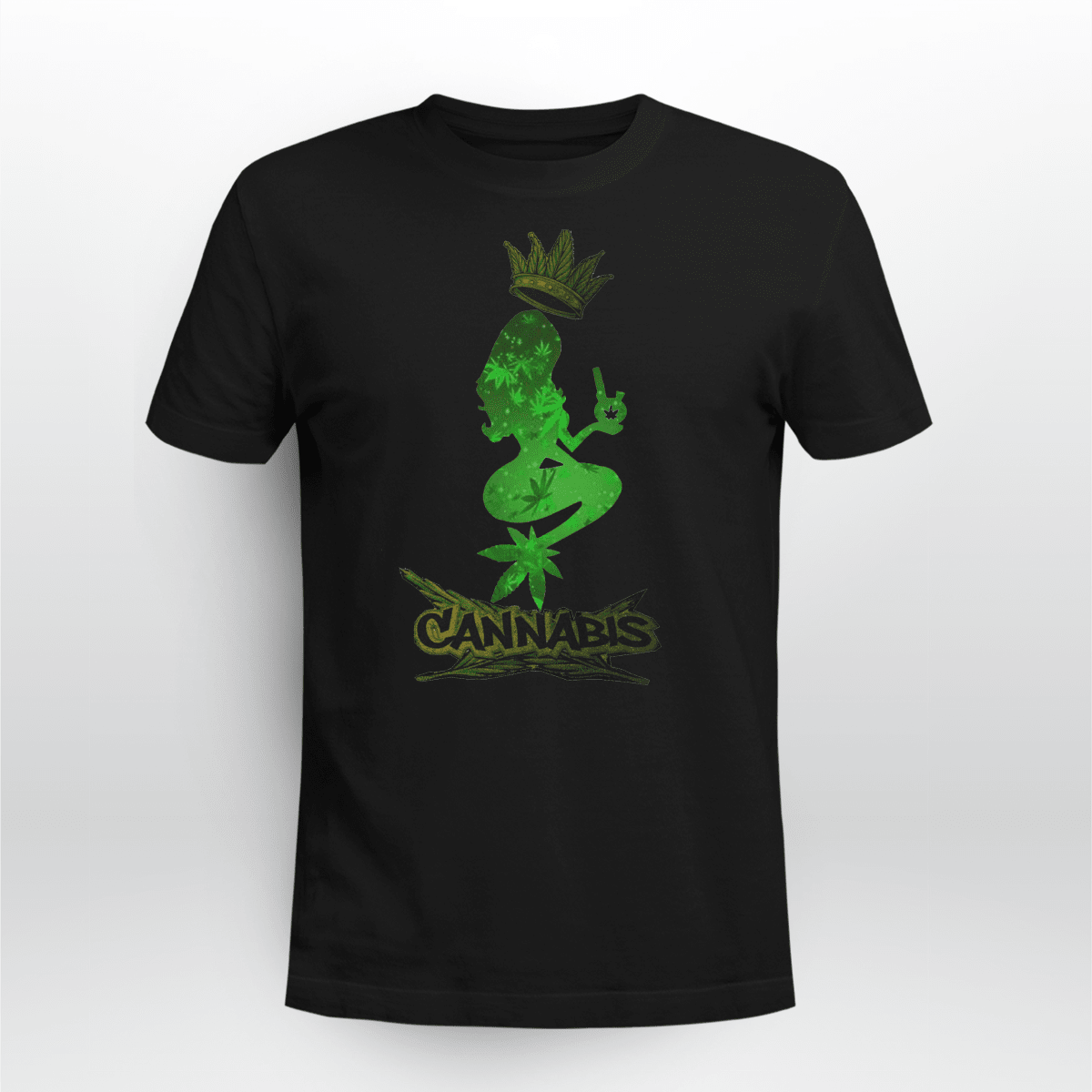 Mermaids Smoke Seaweed Cannabis Marijuana Shirt
