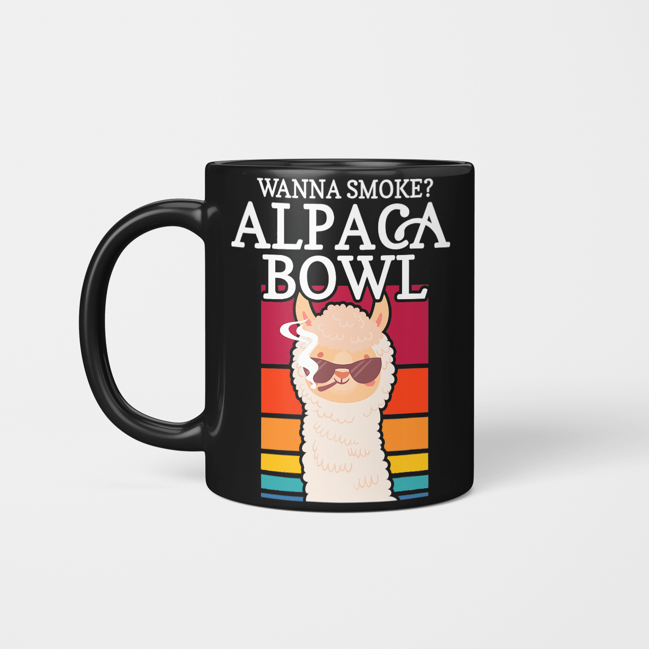 Wanna Smoke Alpaca Bowl Cab