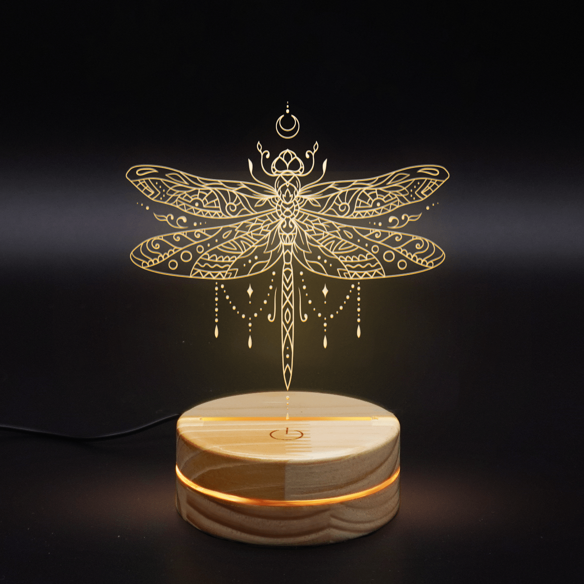 Dragonfly 3D Led Lamp