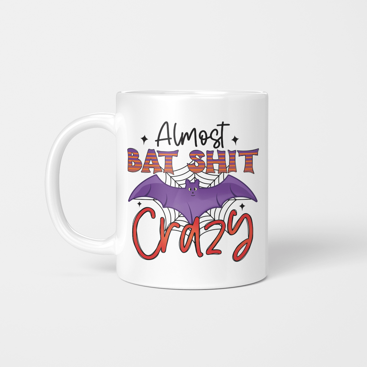bat shit crazy mug