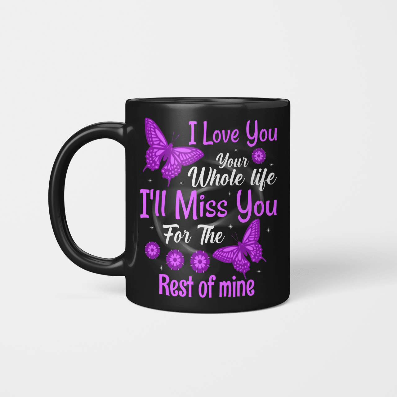 I Love You Your butterfly mug
