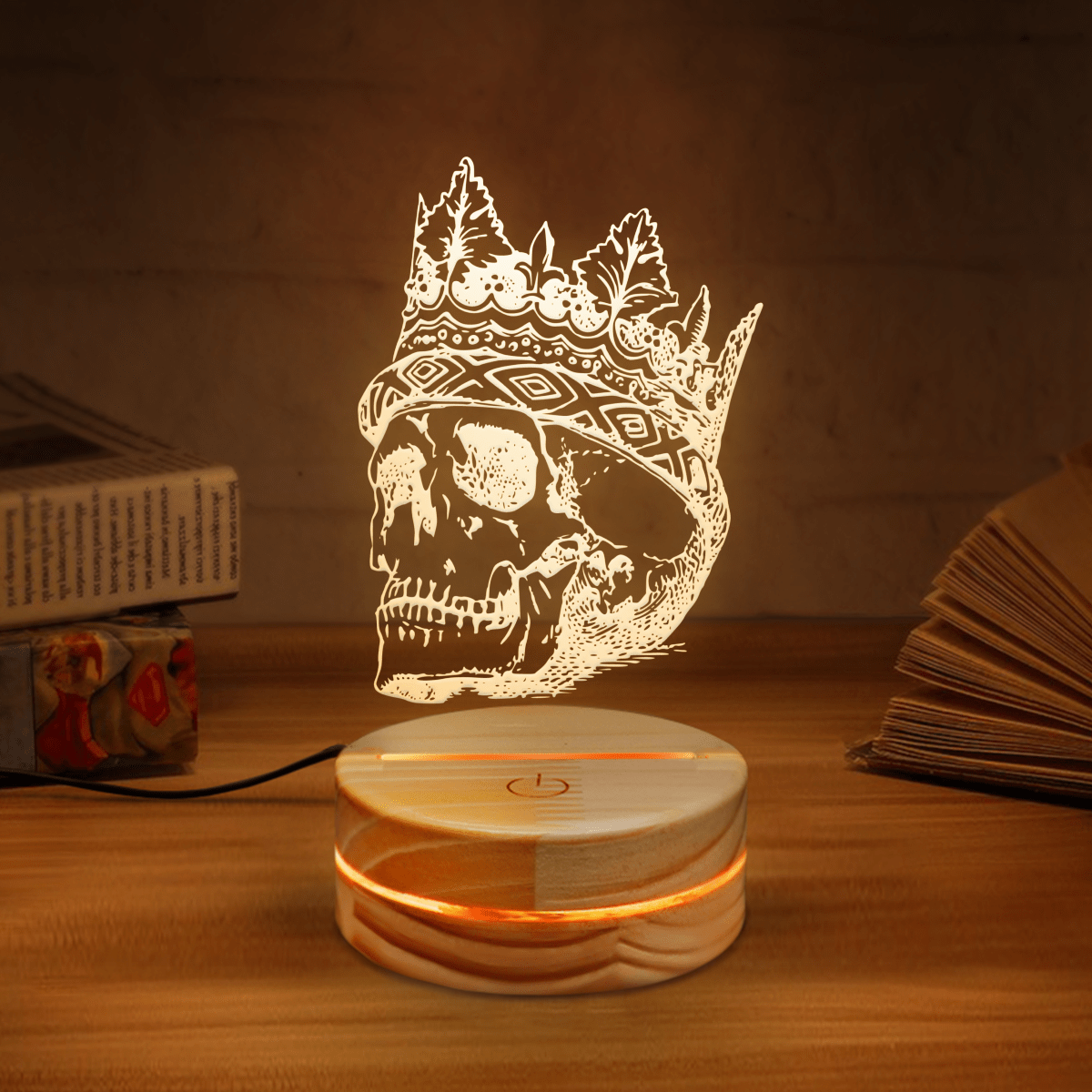 Skull 3D Led Lamp