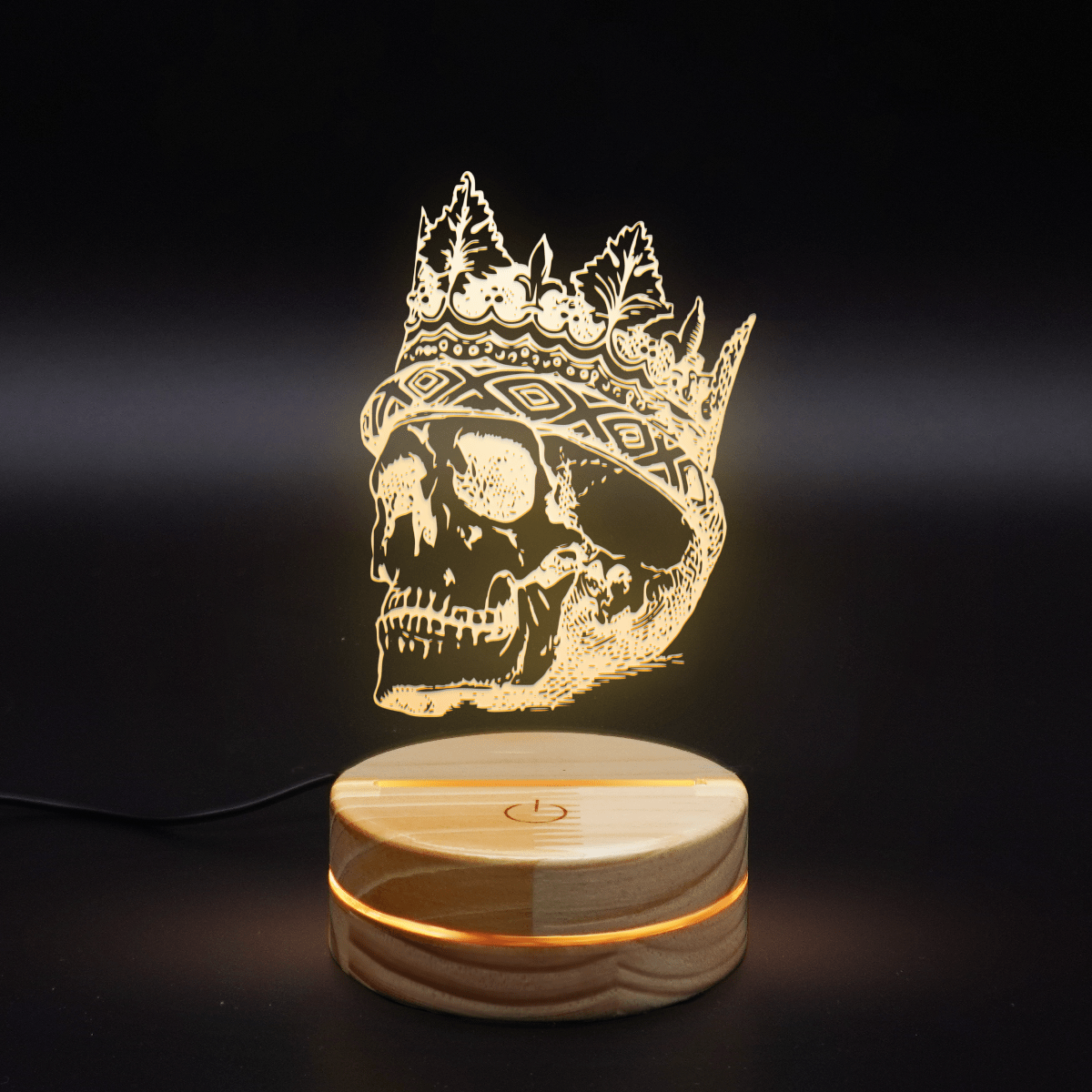 Skull 3D Led Lamp