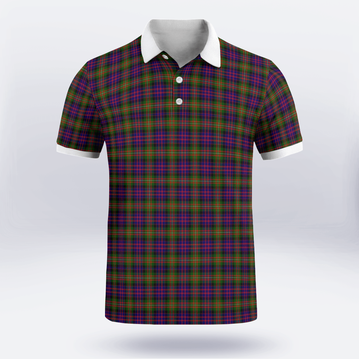 Macdonell Of Glengarry Tartan Polo Shirt
