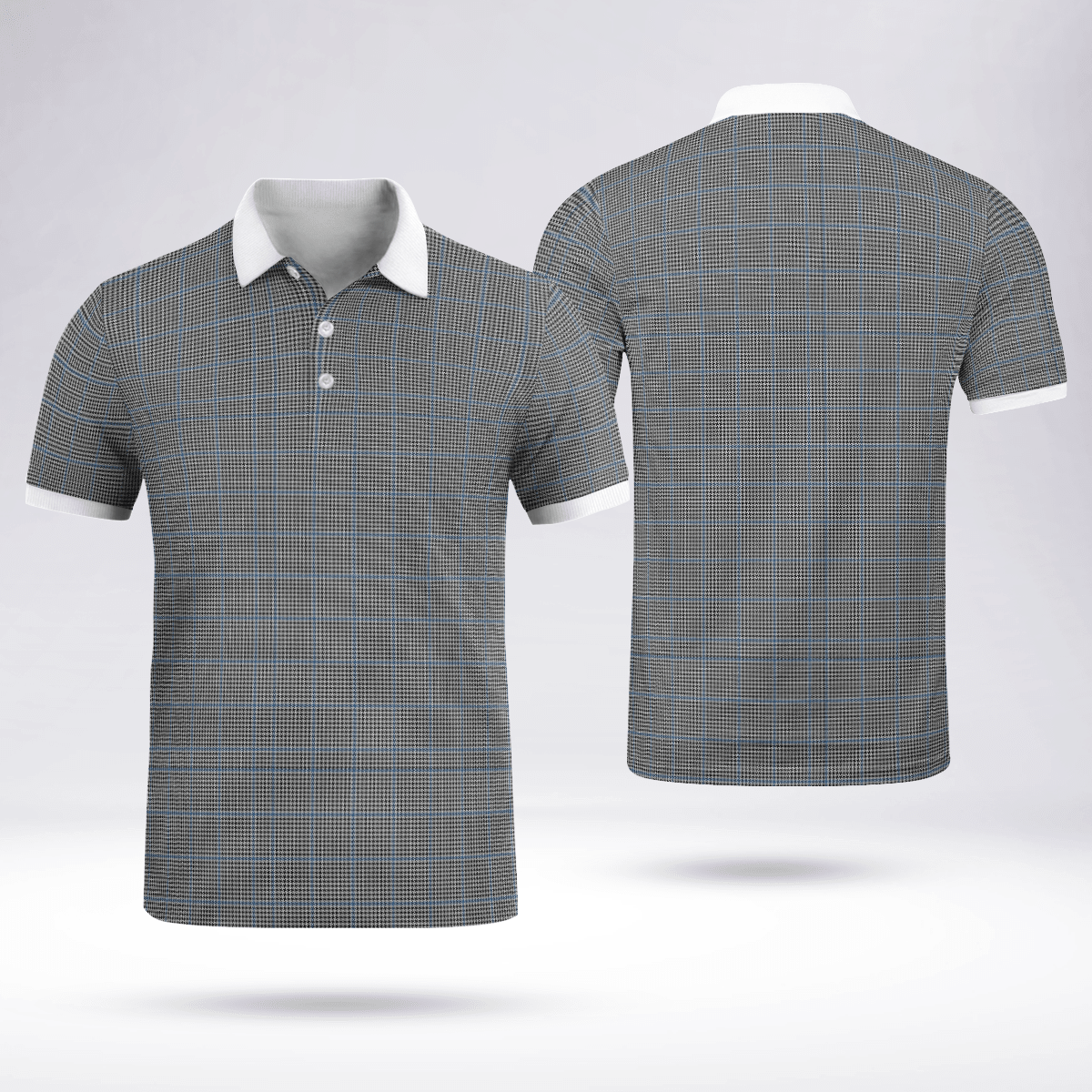 Gladstone Tartan Polo Shirt