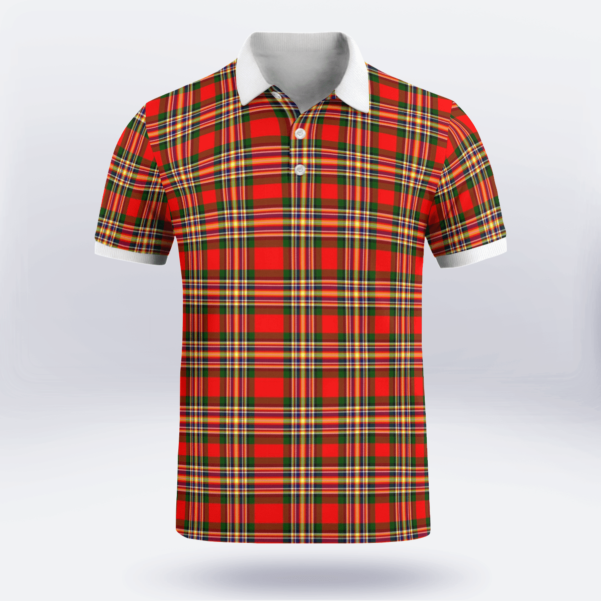 Macgill Makgill Tartan Polo Shirt