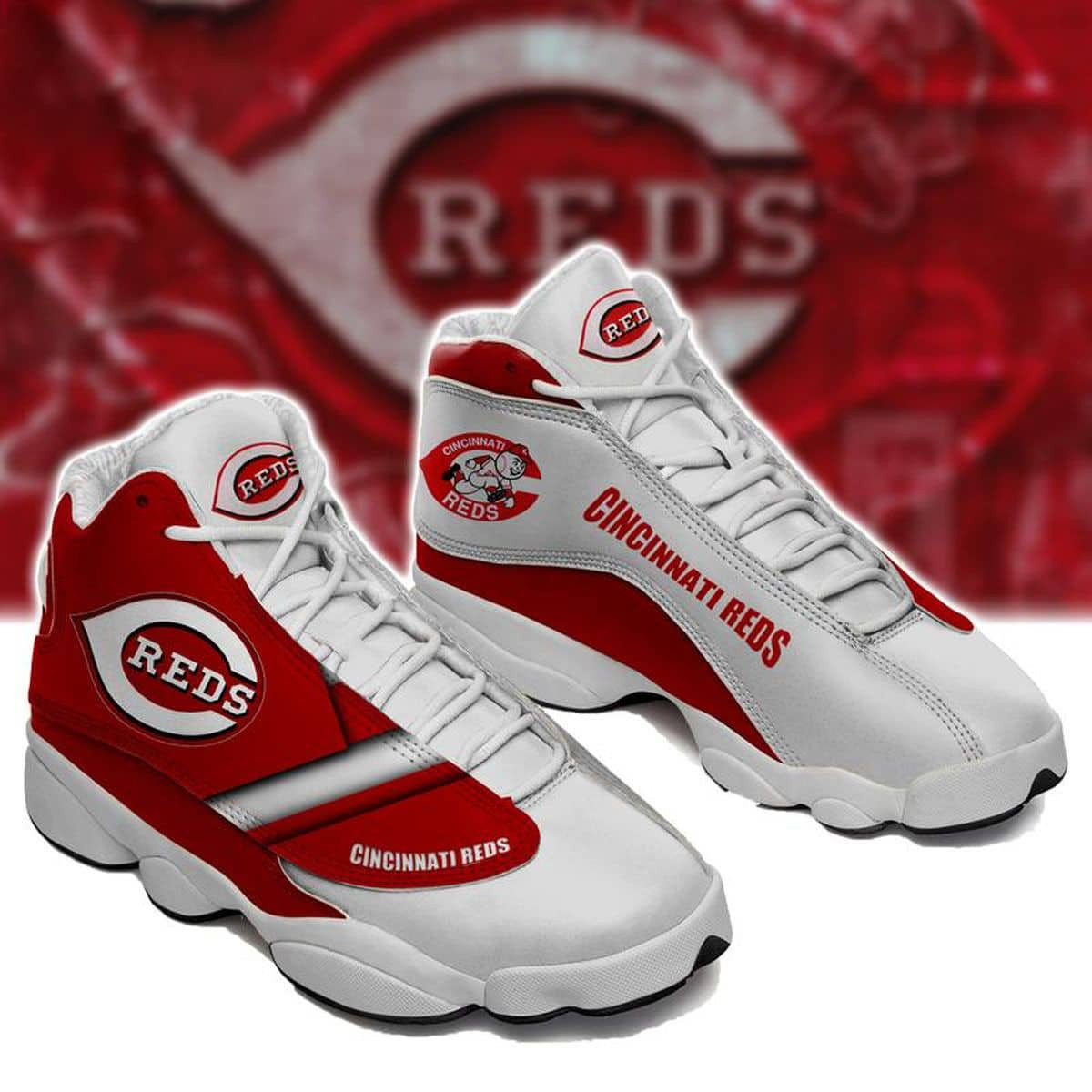 The Reds Jordan Cincinnati Reds 1 Jordan 13 Shoes G95 - Joliebrand